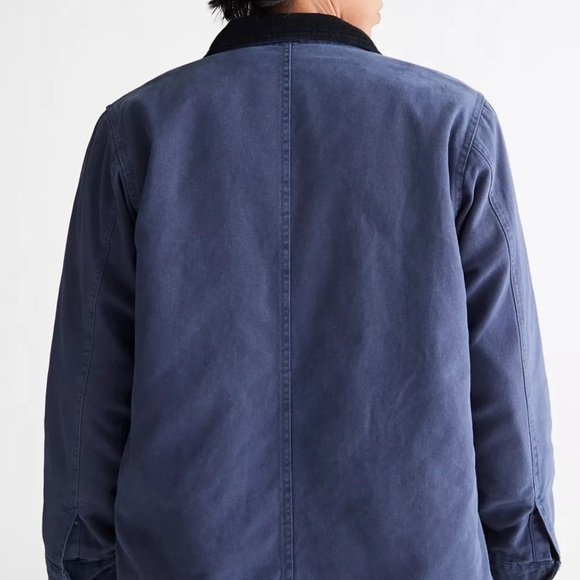 Rare Dickies Washed Duck Sherpa Lined Chore Jacket - Picture 3 of 4